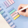 Morandi Translucent Index Sticky Notes