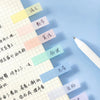 Morandi Translucent Index Sticky Notes