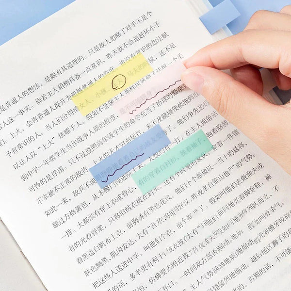 Morandi Translucent Index Sticky Notes