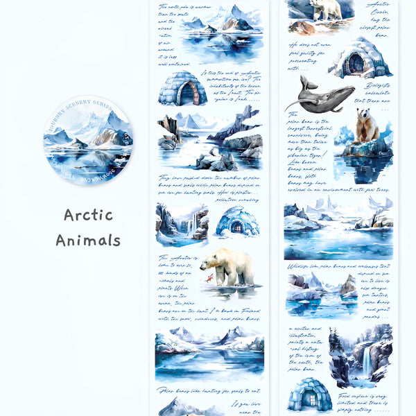 Mountain Poems Large Masking Tape