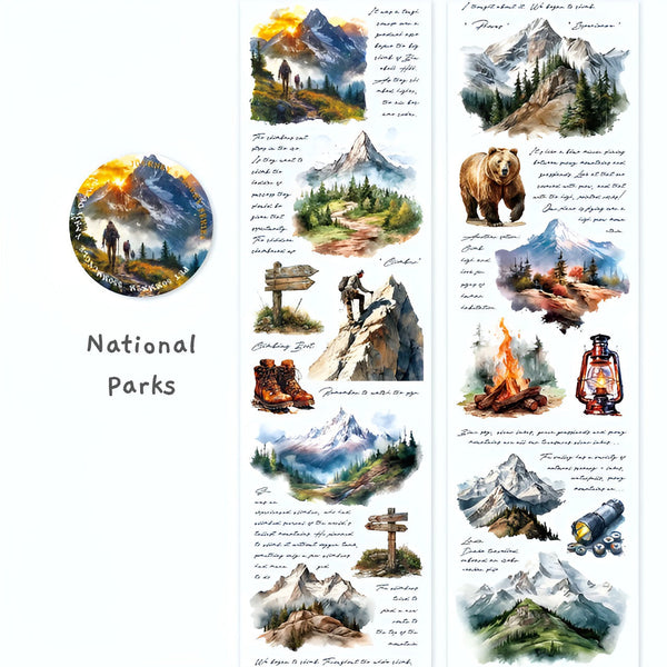 Mountain Poems Large Masking Tape