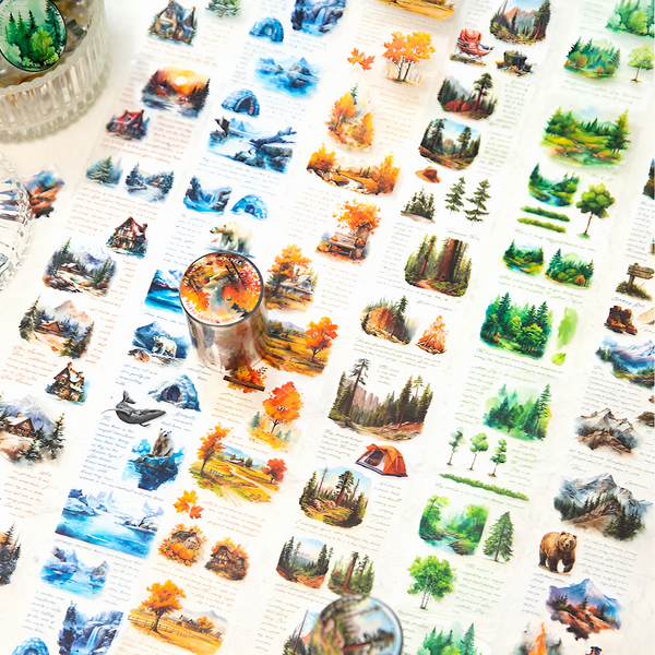 Mountain Poems Large Masking Tape