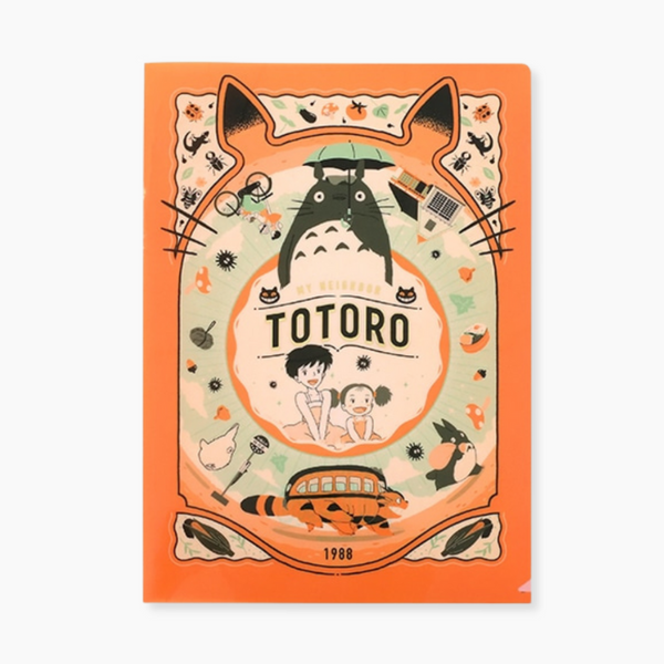 Movic Retro Frame Clear Folder - My Neighbor Totoro