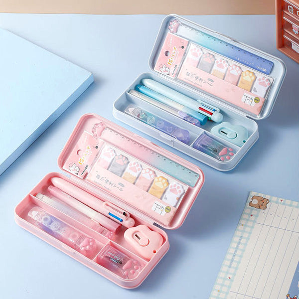 My Cute Essentials Pencil Box - Set of 9 Items