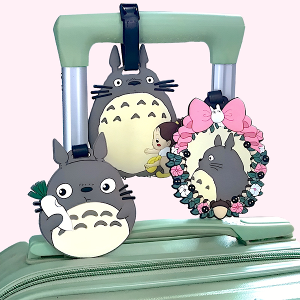 My Neighbor Totoro Travel Luggage Name Tag – Umbrella Ride