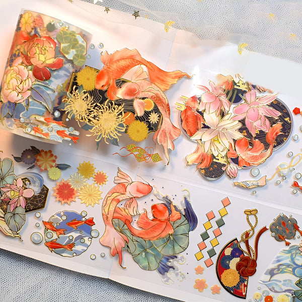 Nippon Landscapes Clear Masking Tape - Extra Wide