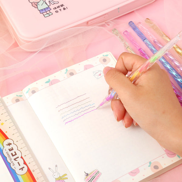 Crystal Swirl Glass Pens