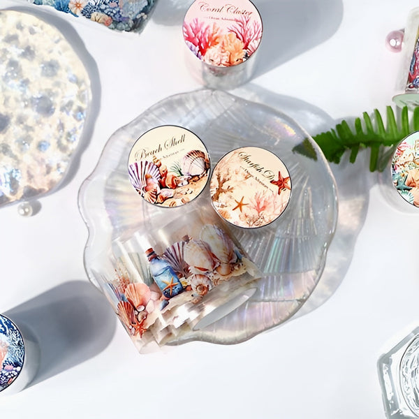 Ocean Series Clear Washi Tapes