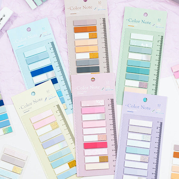Pastel Color World Index Sticky Notes