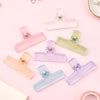 Pastel Frosted Book & Paper Clips