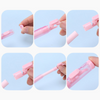 Pastel Pop Pen-Style Click Erasers - With 3 Bonus Refills