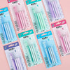Pastel Pop Pen-Style Click Erasers - With 3 Bonus Refills