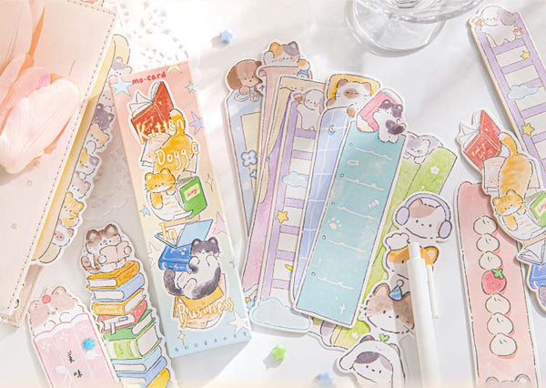 Paws & Pages Bookmarks - Set of 30