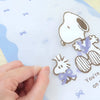 Peanuts Snoopy A4 Folder With Dividers - Ribbons