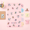 Peanuts Snoopy A4 Folder With Dividers - Snoopy & Cuddly Bears - Pink