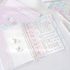 Peanuts Snoopy B5 Binder Notebook + Snoopy Inserts + Stickers - Limited Pastel Snoopy Edition