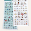 Peanuts Snoopy Drop Block 3D Tile Style Stickers - Limited Vintage Series