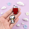Peanuts Snoopy Enamel Pin - Happy Days
