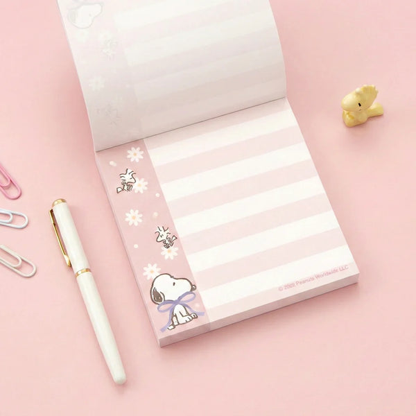 Peanuts Snoopy Memo Pad - Ribbons