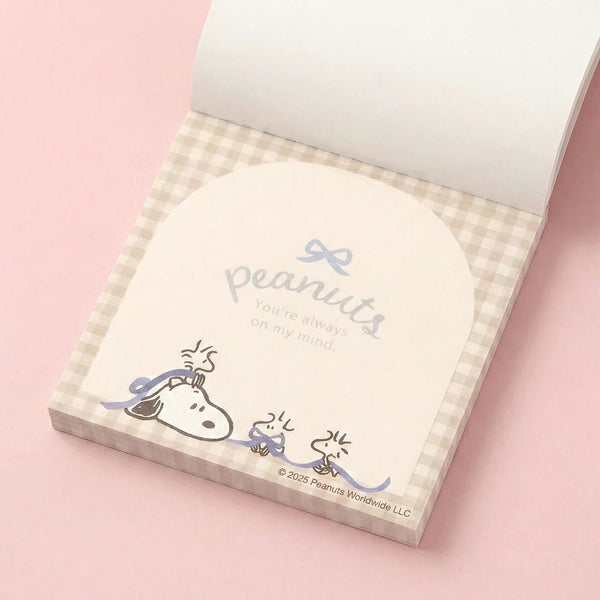 Peanuts Snoopy Memo Pad - Ribbons