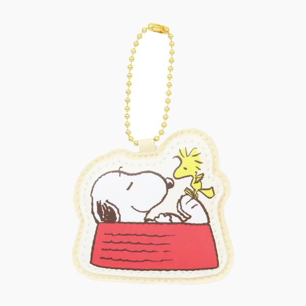 Peanuts Snoopy Travel Luggage Tag - Beige