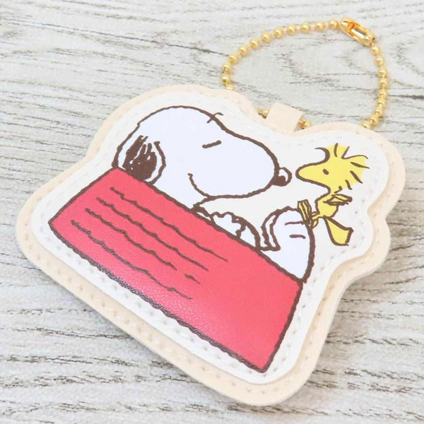 Peanuts Snoopy Travel Luggage Tag - Beige