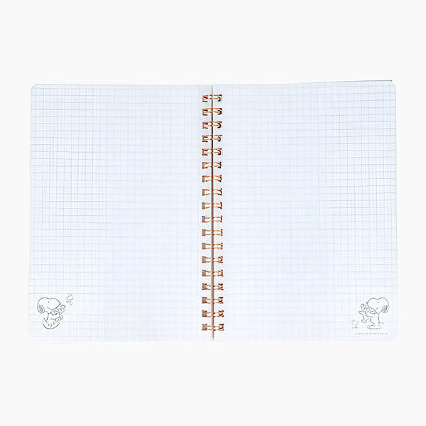 Peanuts Snoopy Notebook - Snoopy & Cuddly Bears - Brown