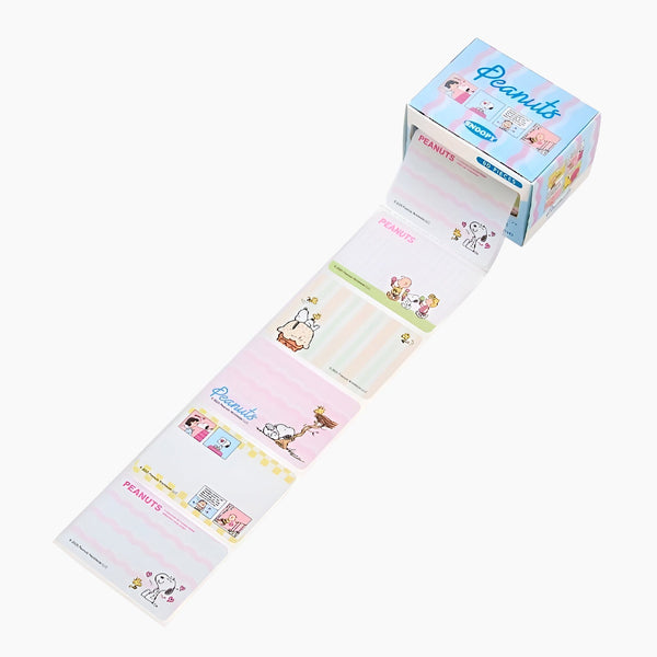 Peanuts Snoopy Petit Collection Masking Sticker Roll - Blue