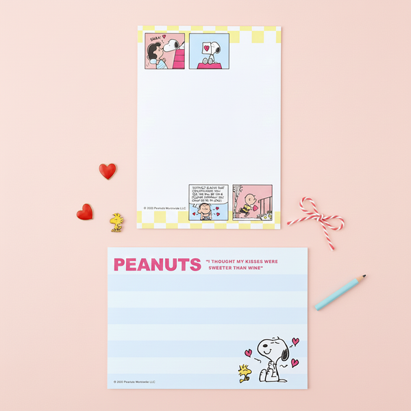 Peanuts Snoopy Petit Collection Memo Pad - Kisses