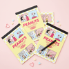 Peanuts Snoopy Petit Collection Memo Pad - Kisses