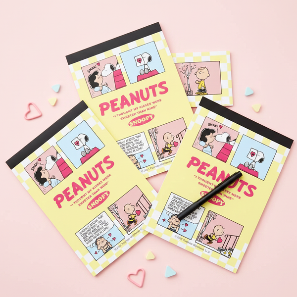 Peanuts Snoopy Petit Collection Memo Pad - Kisses