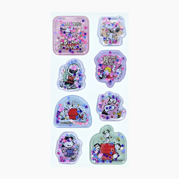 Peanuts Snoopy Petit Collection Stickers - Limited 75th Anniversary Edition