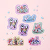 Peanuts Snoopy Petit Collection Stickers - Pink