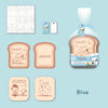 Peanuts Snoopy Puffy Toast Shaped Notebook