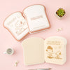 Peanuts Snoopy Puffy Toast Shaped Notebook
