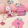 Peanuts Snoopy Rose Gold Bookmark - LAST FEW IN STOCK!