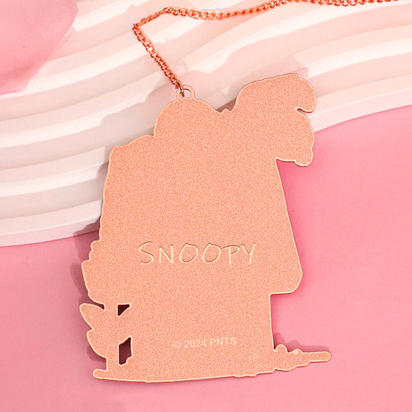 Peanuts Snoopy Rose Gold Bookmark - LAST FEW IN STOCK!