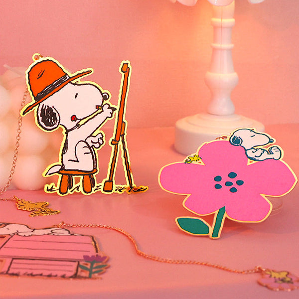 Peanuts Snoopy Rose Gold Bookmark - LAST FEW IN STOCK!