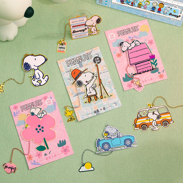 Peanuts Snoopy Rose Gold Bookmark - LAST FEW IN STOCK!