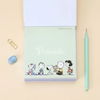 Peanuts Snoopy Square Memo Pad - Snoopy & Friends