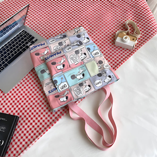 Peanuts Snoopy Tote Bag - Let's Play Together