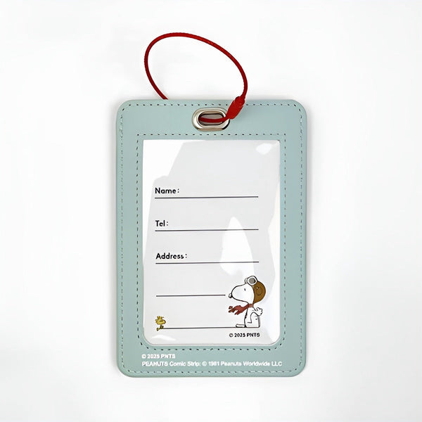 Peanuts Snoopy Travel Luggage Name Tag - Comic Strip