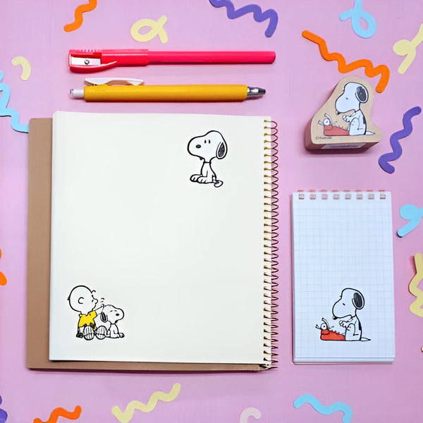 Peanuts Snoopy Wood Piece Stamps