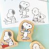Peanuts Snoopy Wood Piece Stamps