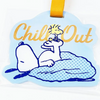 Peanuts Snoopy Acrylic Luggage Tag - Chill Series - Chill Out