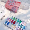 Pearlescent Dreams Watercolor Palette - 24 Color Set