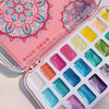 Pearlescent Dreams Watercolor Palette - 24 Color Set