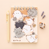 Peek-a-Boo Kitty Soft Ring Notepad