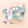 Peek-a-Boo Kitty Soft Ring Notepad