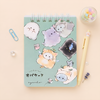 Peek-a-Boo Kitty Soft Ring Notepad